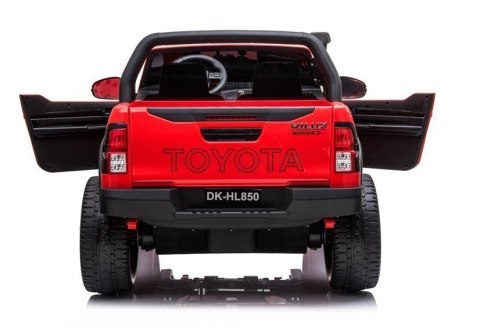 Auto na Akumulator Toyota Hilux Czerwony Lakierowany Auto na Akumulator Toyota Hilux Czerwony Lakierowany