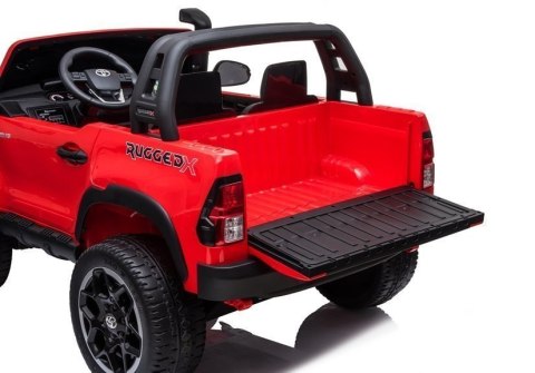 Auto na Akumulator Toyota Hilux Czerwony Lakierowany Auto na Akumulator Toyota Hilux Czerwony Lakierowany