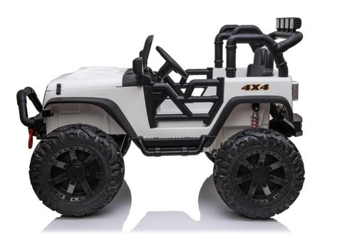 Auto na akumulator Jeep JC666 Biały Auto na akumulator Jeep JC666 Biały