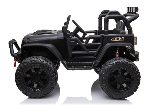 Auto na akumulator Jeep JC666 Czarny Lakierowany Auto na akumulator Jeep JC666 Czarny Lakierowany