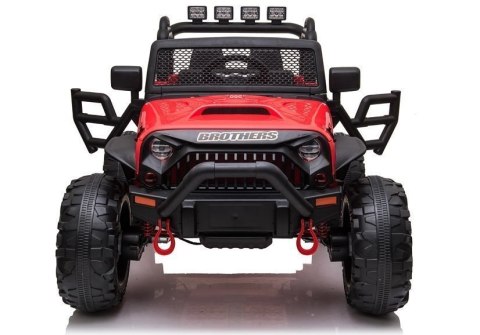 Auto na akumulator Jeep JC666 Czerwony Auto na akumulator Jeep JC666 Czerwony