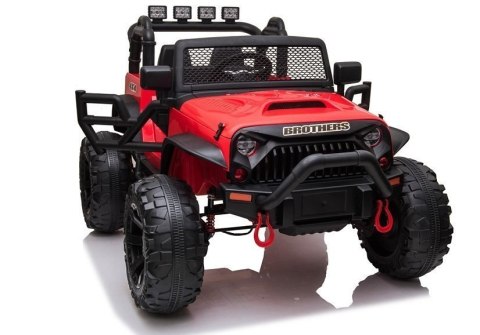 Auto na akumulator Jeep JC666 Czerwony Auto na akumulator Jeep JC666 Czerwony