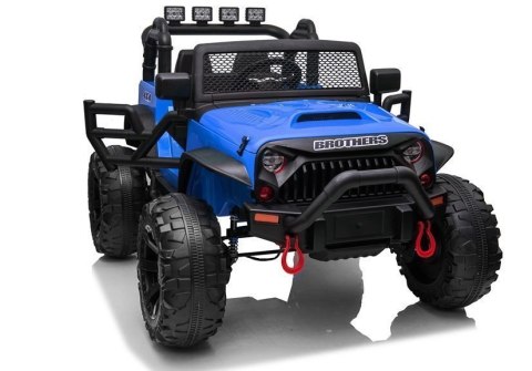 Auto na akumulator Jeep JC666 Niebieski Lakierowany Auto na akumulator Jeep JC666 Niebieski Lakierowany