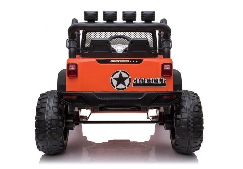 Auto na akumulator Jeep JC666 Pomarańczowy Auto na akumulator Jeep JC666 Pomarańczowy