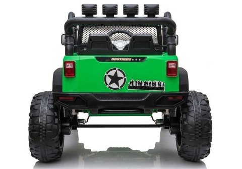 Auto na akumulator Jeep JC666 Zielony Auto na akumulator Jeep JC666 Zielony