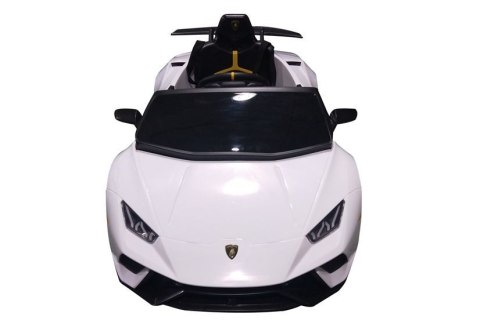Auto na akumulator Lamborghini Huracan Białe Auto na akumulator Lamborghini Huracan Białe
