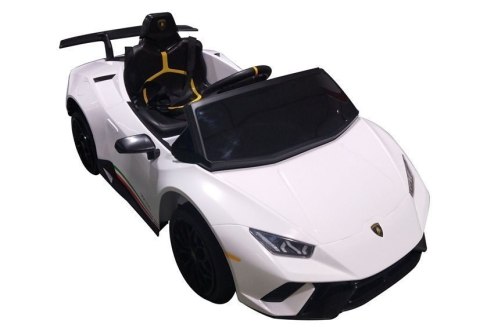 Auto na akumulator Lamborghini Huracan Białe Auto na akumulator Lamborghini Huracan Białe