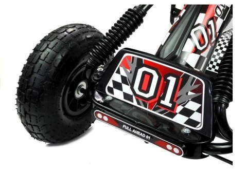 Gokart Czarny A-15 Pompowane Koła Gokart Czarny A-15 Pompowane Koła