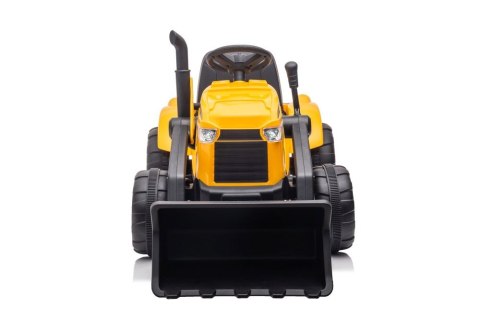 Traktor Na Akumulator Z Przyczepą S617 Żółty Traktor Na Akumulator Z Przyczepą S617 Żółty