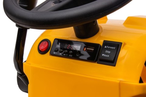 Traktor Na Akumulator Z Przyczepą S617 Żółty Traktor Na Akumulator Z Przyczepą S617 Żółty