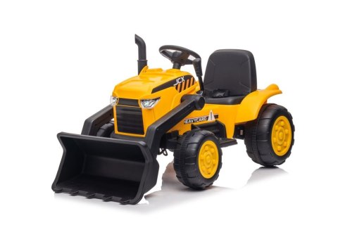 Traktor Na Akumulator Z Przyczepą S617 Żółty Traktor Na Akumulator Z Przyczepą S617 Żółty
