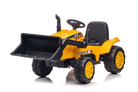 Traktor Na Akumulator Z Przyczepą S617 Żółty Traktor Na Akumulator Z Przyczepą S617 Żółty