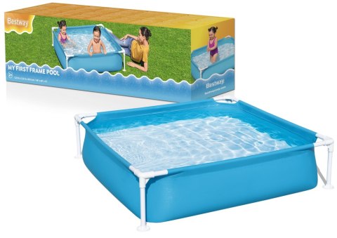 Basen Ogrodowy Stelażowy Dla Dzieci 122 cm x 122 cm x 30 cm Bestway 56217 Basen Ogrodowy Stelażowy Dla Dzieci 122 cm x 122 cm x 30 cm Bestway 56217