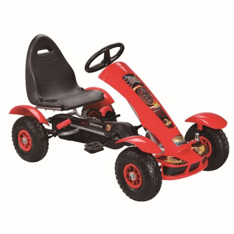 Gokart Na Pedały F618 Czerwony Gokart Na Pedały F618 Czerwony