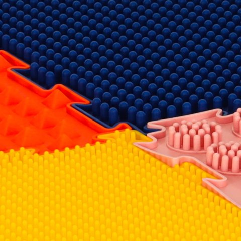 Mata sensoryczne puzzle montessori do masażu stóp 8 elementów Kik Sp. z o. o. Sp. k. Mata sensoryczne puzzle montessori do masażu stóp 8 elementów Kik Sp. z o. o. Sp. k.