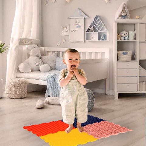 Mata sensoryczne puzzle montessori do masażu stóp 8 elementów Kik Sp. z o. o. Sp. k. Mata sensoryczne puzzle montessori do masażu stóp 8 elementów Kik Sp. z o. o. Sp. k.