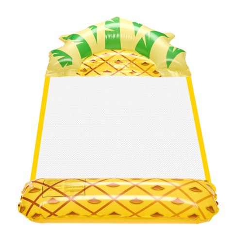 Materac dmuchany plażowy hamak wodny leżak fotel krzesło do pływania basenu ananas Kik Sp. z o. o. Sp. k. Materac dmuchany plażowy hamak wodny leżak fotel krzesło do pływania basenu ananas Kik Sp. z o. o. Sp. k.