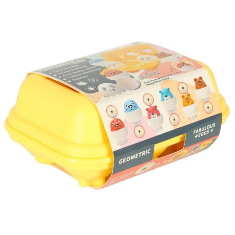 Układanka edukacyjna sorter dopasuj kształty jajka montessori zwierzątka 6 szt Kik Sp. z o. o. Sp. k. Układanka edukacyjna sorter dopasuj kształty jajka montessori zwierzątka 6 szt Kik Sp. z o. o. Sp. k.