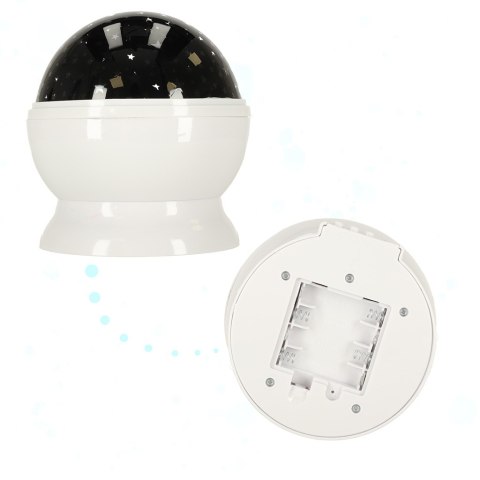 Lampka nocna projektor gwiazd 2w1 USB biała Kik Sp. z o. o. Sp. k. Lampka nocna projektor gwiazd 2w1 USB biała Kik Sp. z o. o. Sp. k.