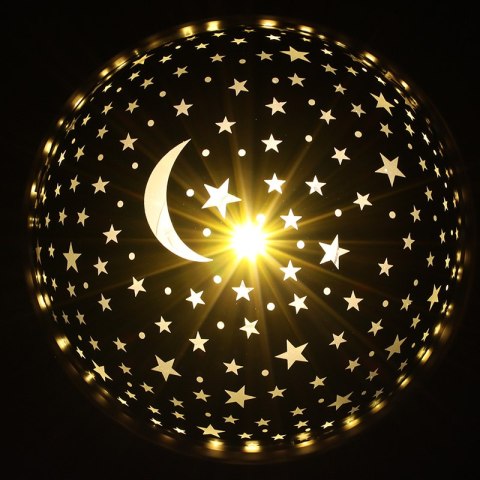 Lampka nocna projektor gwiazd 2w1 USB biała Kik Sp. z o. o. Sp. k. Lampka nocna projektor gwiazd 2w1 USB biała Kik Sp. z o. o. Sp. k.