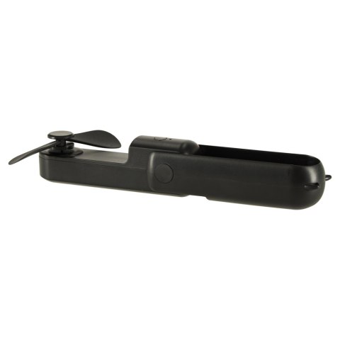 Wiatrak biurkowy wentylator mini ręczny składany wiatraczek przenośny USB czarny Kik Sp. z o. o. Sp. k. Wiatrak biurkowy wentylator mini ręczny składany wiatraczek przenośny USB czarny Kik Sp. z o. o. Sp. k.