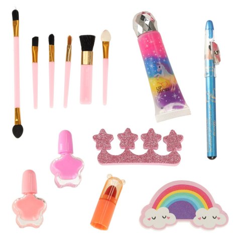 Kuferek zestaw kosmetyków do makijażu i paznokci makeup kosmetyki cienie lakiery szuflady syrenka Kik Sp. z o. o. Sp. k. Kuferek zestaw kosmetyków do makijażu i paznokci makeup kosmetyki cienie lakiery szuflady syrenka Kik Sp. z o. o. Sp. k.
