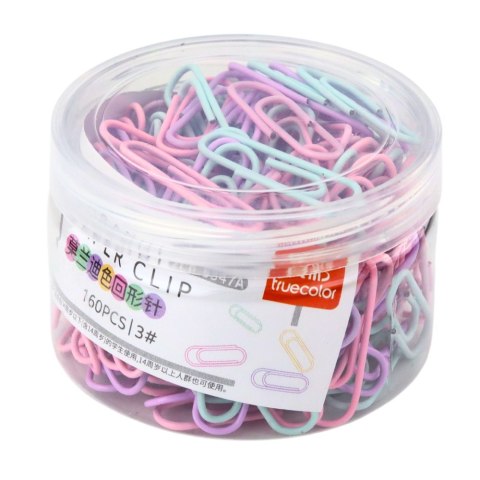 Zestaw W Pudełku Kolorowe Spinacze Do Papieru 160 Szt Zestaw W Pudełku Kolorowe Spinacze Do Papieru 160 Szt
