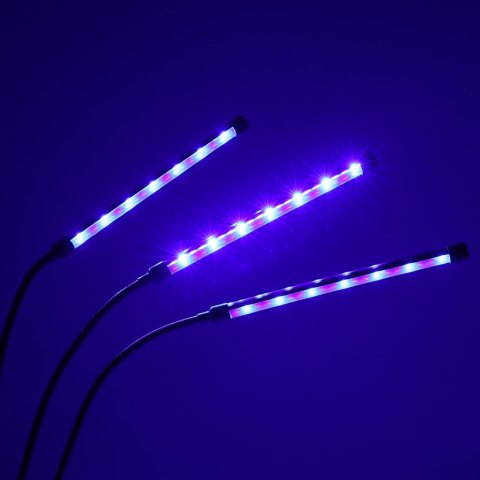 Lampa do roślin LED uprawy wzrostu panel 3 żarówki Kik Sp. z o. o. Sp. k. Lampa do roślin LED uprawy wzrostu panel 3 żarówki Kik Sp. z o. o. Sp. k.