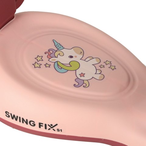 Jeździk grawitacyjny LED Swing FIX S1 skuter z rączką różowy max 65kg Kik Sp. z o. o. Sp. k. Jeździk grawitacyjny LED Swing FIX S1 skuter z rączką różowy max 65kg Kik Sp. z o. o. Sp. k.