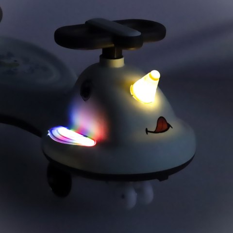 Jeździk grawitacyjny LED Swing FIX S1 skuter z rączką szary max 65kg Kik Sp. z o. o. Sp. k. Jeździk grawitacyjny LED Swing FIX S1 skuter z rączką szary max 65kg Kik Sp. z o. o. Sp. k.
