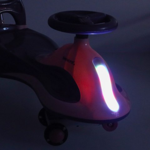 Jeździk grawitacyjny LED Swing FIX S2 skuter z rączką fioletowy max 100kg Kik Sp. z o. o. Sp. k. Jeździk grawitacyjny LED Swing FIX S2 skuter z rączką fioletowy max 100kg Kik Sp. z o. o. Sp. k.