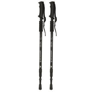 Kijki kije trekkingowe do nordic walking składane 2 sztuki czarne Kik Sp. z o. o. Sp. k.