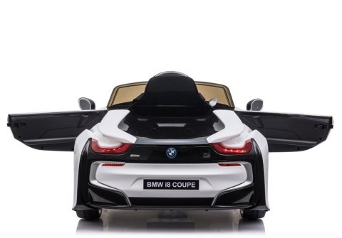 Auto na Akumulator BMW I8 Coupe Biały Auto na Akumulator BMW I8 Coupe Biały