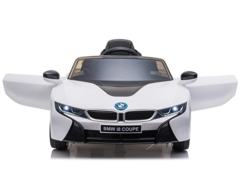 Auto na Akumulator BMW I8 Coupe Biały Auto na Akumulator BMW I8 Coupe Biały