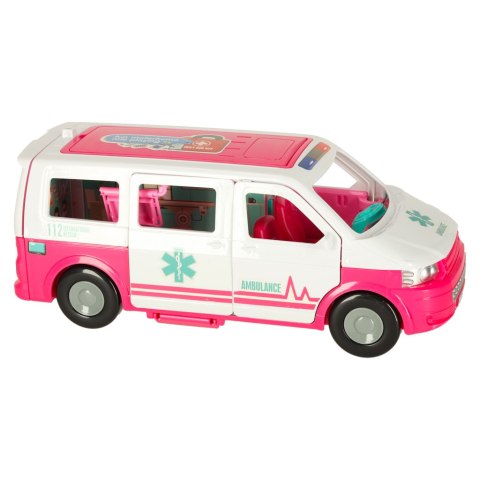 Karetka pogotowia ambulans mobilny szpital lalka akcesoria Kik Sp. z o. o. Sp. k. Karetka pogotowia ambulans mobilny szpital lalka akcesoria Kik Sp. z o. o. Sp. k.