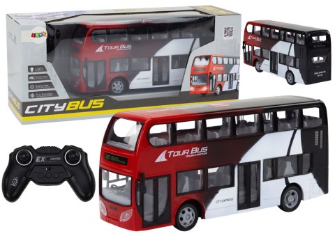 Autobus Dwupiętrowy Zdalnie Sterowany RC Światła Autobus Dwupiętrowy Zdalnie Sterowany RC Światła