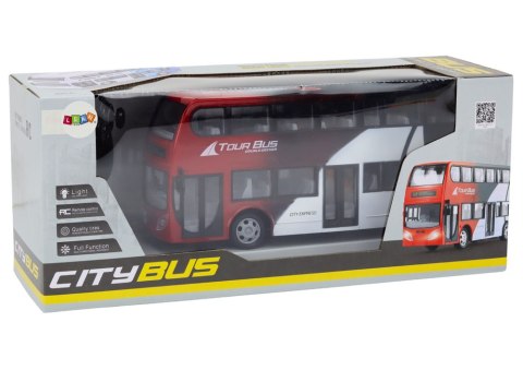 Autobus Dwupiętrowy Zdalnie Sterowany RC Światła Autobus Dwupiętrowy Zdalnie Sterowany RC Światła