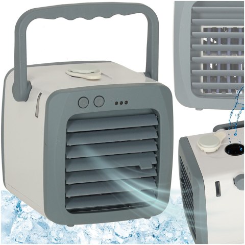 Klimatyzator klimator przenośny wentylator biurkowy nawilżacz USB biały Kik Sp. z o. o. Sp. k. Klimatyzator klimator przenośny wentylator biurkowy nawilżacz USB biały Kik Sp. z o. o. Sp. k.