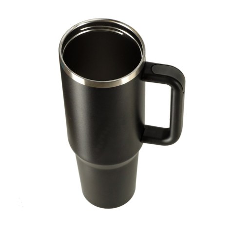 Kubek termiczny ze słomką i uchwytem termos 1200ml czarny Kik Sp. z o. o. Sp. k. Kubek termiczny ze słomką i uchwytem termos 1200ml czarny Kik Sp. z o. o. Sp. k.