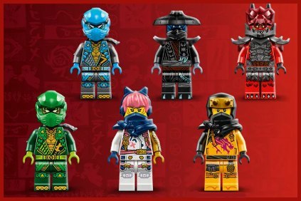 71832 - LEGO Ninjago - Smok chaosu Kiełogrzmot