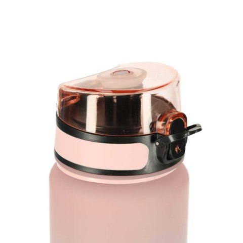 Butelka na wodę bidon ze słomką uchwytem sportowy 600ml różowo-niebieski Kik Sp. z o. o. Sp. k. Butelka na wodę bidon ze słomką uchwytem sportowy 600ml różowo-niebieski Kik Sp. z o. o. Sp. k.