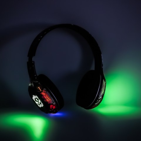 Słuchawki bezprzewodowe nauszne Bluetooth Gaming Sport czarne Kik Sp. z o. o. Sp. k. Słuchawki bezprzewodowe nauszne Bluetooth Gaming Sport czarne Kik Sp. z o. o. Sp. k.