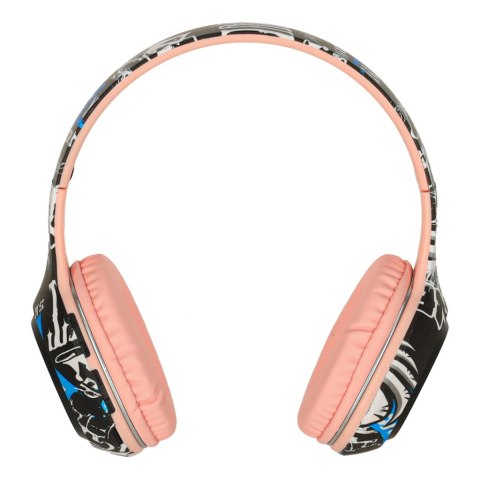 Słuchawki bezprzewodowe nauszne Bluetooth Gaming Sport różowe Kik Sp. z o. o. Sp. k. Słuchawki bezprzewodowe nauszne Bluetooth Gaming Sport różowe Kik Sp. z o. o. Sp. k.