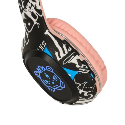 Słuchawki bezprzewodowe nauszne Bluetooth Gaming Sport różowe Kik Sp. z o. o. Sp. k. Słuchawki bezprzewodowe nauszne Bluetooth Gaming Sport różowe Kik Sp. z o. o. Sp. k.