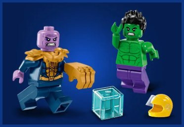 76312 - LEGO Super Heroes - Monster truck Hulka kontra Thanos