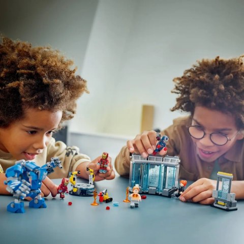 76315 - LEGO Super Heroes - Laboratorium Iron Mana: Zbrojownia