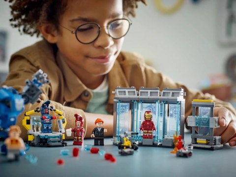 76315 - LEGO Super Heroes - Laboratorium Iron Mana: Zbrojownia