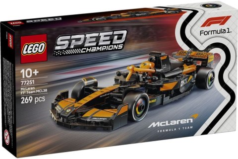 77251 - LEGO Speed Champions - Bolid F1® McLaren Team MCL38 77251 - LEGO Speed Champions - Bolid F1® McLaren Team MCL38