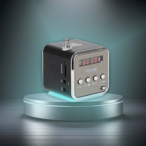 Radio akumulatorowe przenośne głośnik Bluetooth LCD TD-V26 Radio akumulatorowe przenośne głośnik Bluetooth LCD TD-V26