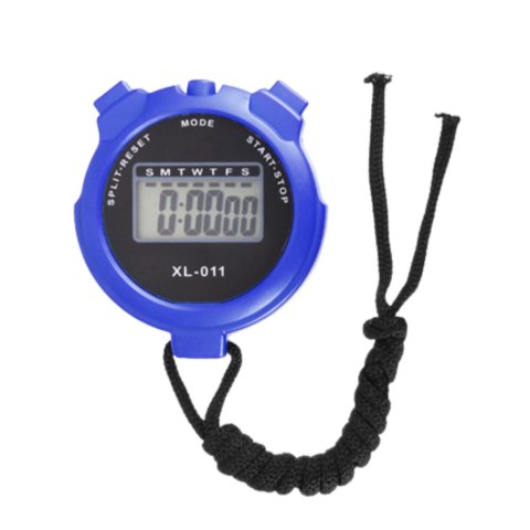 Stoper Cyfrowy LCD Elektroniczny Sportowy XL-011 Niebieski Stoper Cyfrowy LCD Elektroniczny Sportowy XL-011 Niebieski